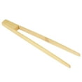 thumbnail image 2 of KALLORY Toaster Tongs Bamboo 1Pack 5.7In, 2 of 5