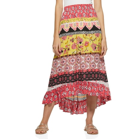 Scoop Women’s Skirt With Ruffle Hem