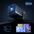 thumbnail image 3 of Proyector de TV Inteligente H320 Android 13 Wifi6 300 ANSI 180° Flexible BT 5.0 Beamer 1920x1080P Proyector de Cine en Casa Enchufe de EE. UU., 3 of 5