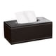 thumbnail image 1 of Caja de pañuelos faciales de cuero PU, cubierta de caja de pañuelos de tamaño estándar con fondo magnético para baño, dormitorio o sala de estar Vhermosa, 1 of 4