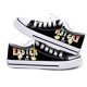 thumbnail image 3 of Snoopy-Zapatillas de lona creativas de dibujos animados para hombre y mujer, zapatos informales versátiles de moda, versión coreana, grafiti, 3 of 5