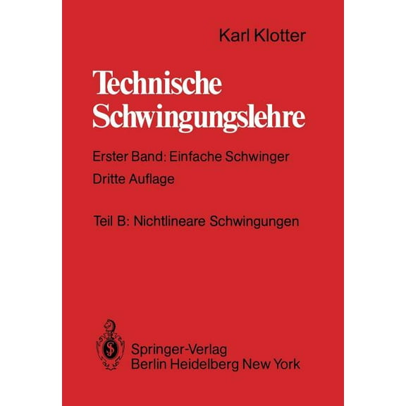 Teil B: Nichtlineare Schwingungen, (Paperback)