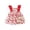 dress 143#Watermelon Red, variant on WAYUTE Girls' Dresses Floral Princess Sleeveless Ruffles Summer Sundress with Bag Baby Toddler Casual Vacation Dailywear