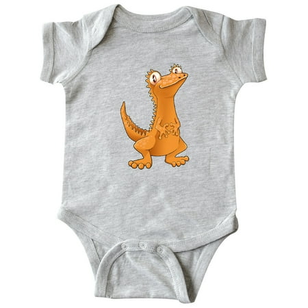 

Inktastic Cute Crested Gecko Gift Baby Boy or Baby Girl Bodysuit