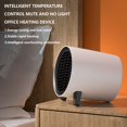 thumbnail image 4 of Nkmbld Space Heater for Office, Portable Desktop Heater Fan for Bedroom with Adjustable Thermostat and Overheat Protection, 4 of 8