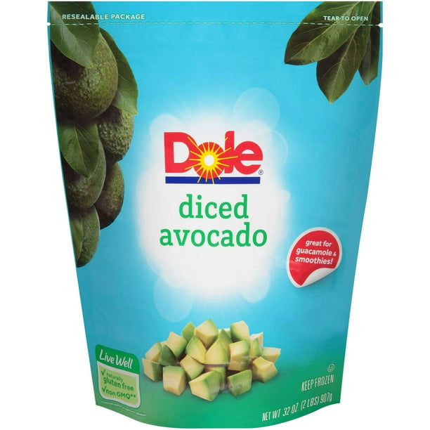 Dole Diced Avocado, 32 oz, 6 per Case