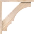 thumbnail image 3 of Ekena Millwork 3 1/2"W x 28"D x 28"H Balboa Block Smooth Bracket w/ Offset Brace, Douglas Fir, 3 of 25