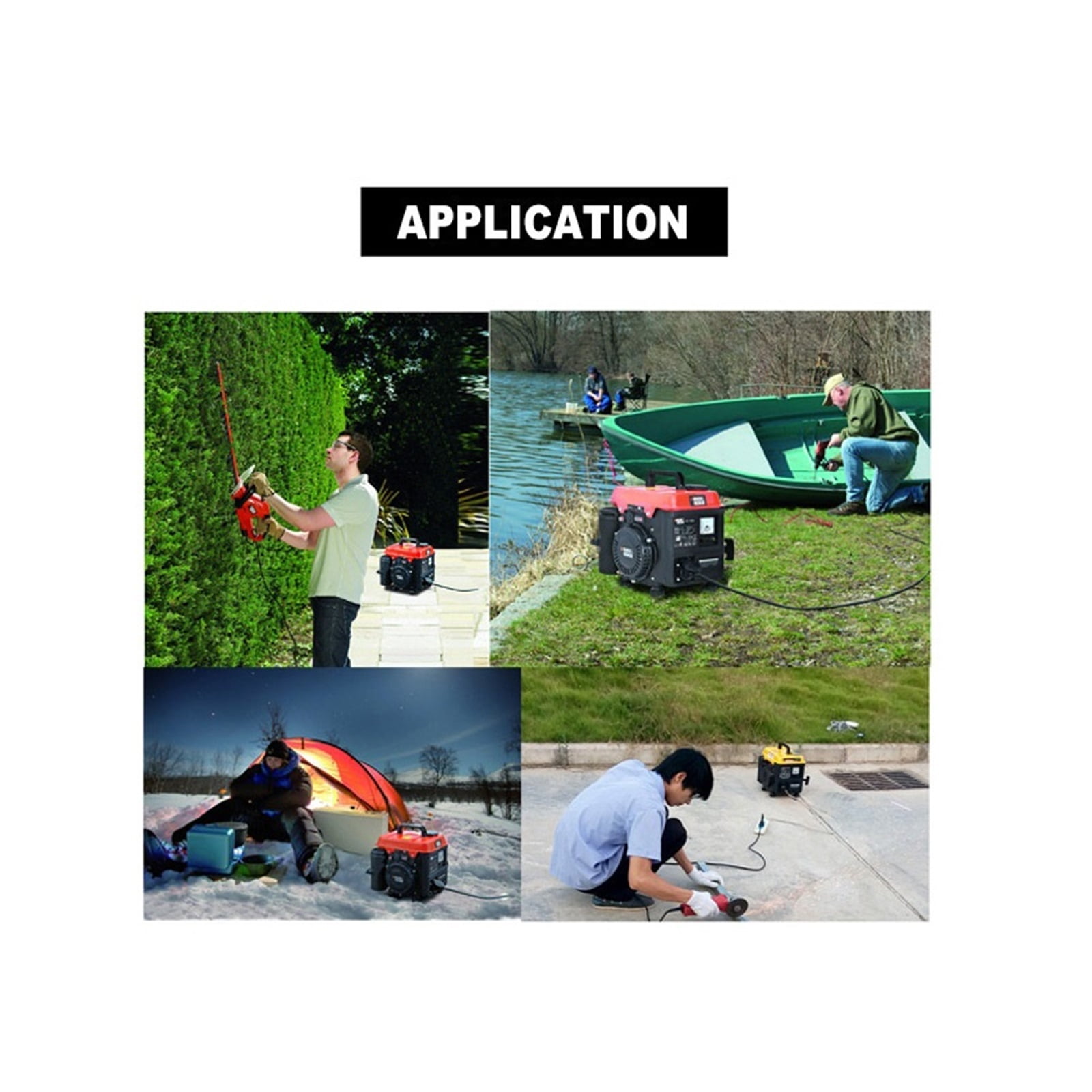 Gasoline Generator Gasoline Inverter Generator Household Single-phase Generator
