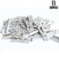 thumbnail image 1 of AYFFDIYI 50 Pcs 25mm Mini Golden Wooden Clips For Photo Pegs White Clips Craft Clothespin Clips Decoration Activities Daily Wood Clips, 1 of 9