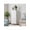 White, variant on XC  5 Drawer Dresser With Fabric Bins, Sturdy Steel Frame And Wood Top, Storage Organizer Chest For Bedroom, Closet, Hallway, Grey