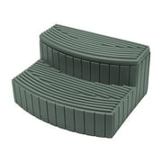 Good Ideas Sora Steps Lightweight Plastic Outdoor & Indoor Storage Step, Gray