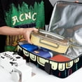 thumbnail image 6 of Tiny Teeth Large Capacity Double Layered Insulated Lunch Bag, 2 Compartment Refrigerated Meal Bag for Hand Carry, 7.1x11.4x16.1 Inches, 6 of 6