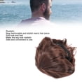 thumbnail image 3 of Peluca para Hombre de Pelo Sintético Suave, Tupé Corto de Moda para Fiestas, Vida Diaria, Halloween, Hecha de Fibra Sintética de Alta Temperatura, 3 of 7