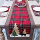 thumbnail image 5 of Kearding Camino de a cuadros de algodón y lino navideño decoración navideña mantel de té bandera para restaurante en casa Kits de decoración para fiestas Kearding HA017789-00, 5 of 5