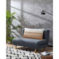 thumbnail image 3 of Brown White Ombre Pillow Covers King Size, Vintage Farmhouse Abstract Striped Soft Bed Throw Pillowcases Breathable Cooling Long Lumbar Body Pillow Sham Cover for Bed Sofa 20''x40'', 3 of 7