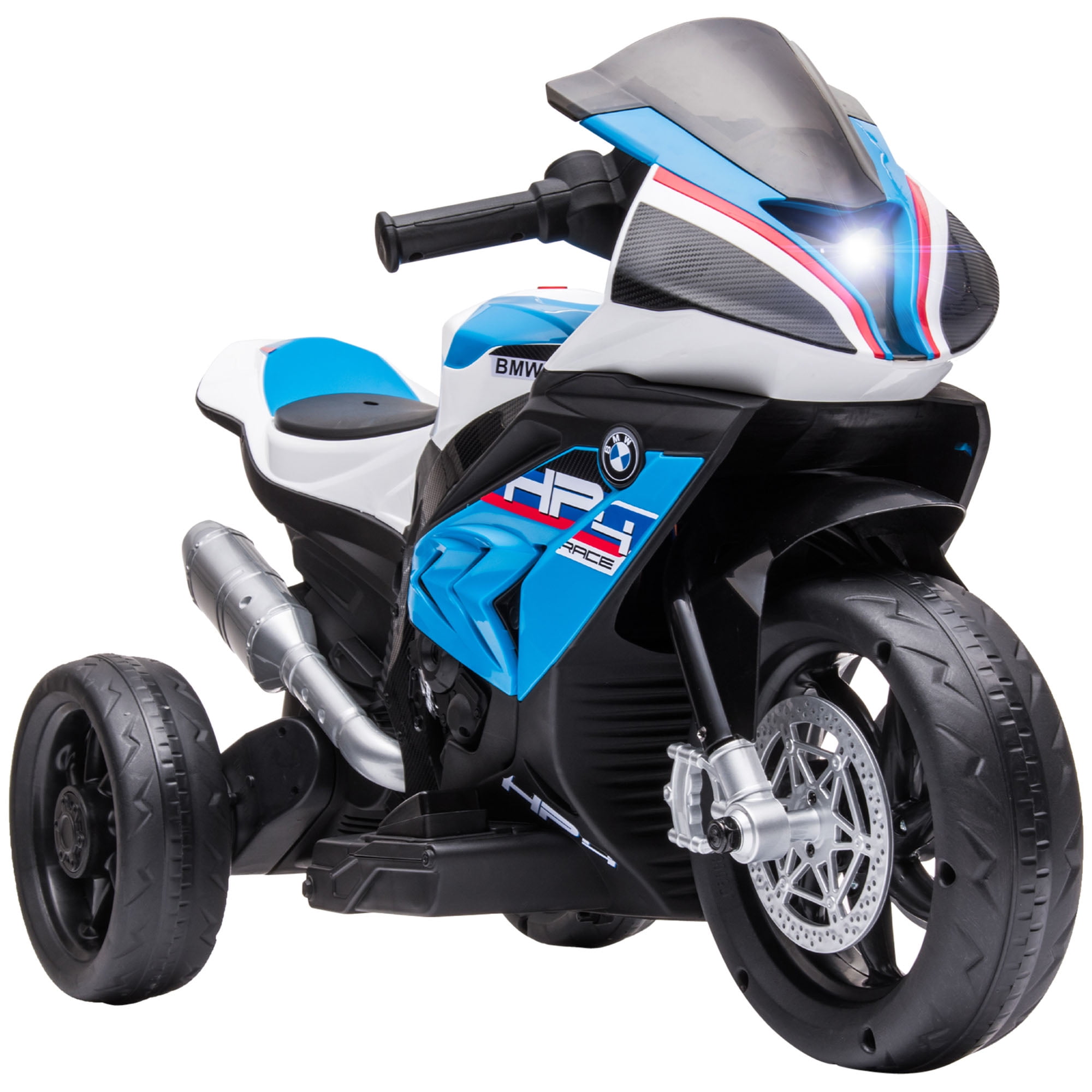 Aosom Licensed BMW HP4 Multi-Terrain Kids Motorcycle Ride-on Toy for ...