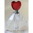 thumbnail image 6 of Oleg Cassini Crystal Heart Shaped Bottle Large Red Heart Top, 6 of 6
