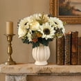 thumbnail image 7 of KGJQ Sunflower Artificial Flowers, Realistic Fake Bouquet for Wedding Home, Rustic Silk Fabric Floral Arrangements for Vase Centerpiece, Fall Decor, 7 of 7