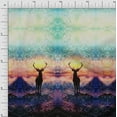 thumbnail image 1 of Soimoi Cotton Poplin Fabric Deer Panel Fabric Prints by Yard 42 Inch Wide, 1 of 3