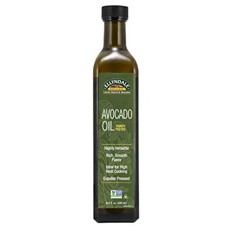 Foods  Avocado Cooking Oil in Glass Bottle  Rich Smooth Flavor  for High Heat Cooking  Expeller Pressed  Certified Non-GMO  16.9-Ounce
