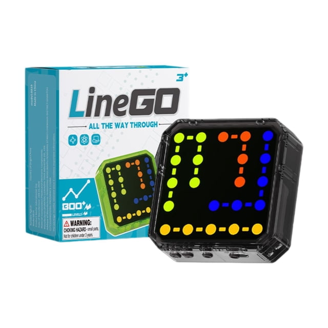 Máquina de juegos de lógica para niños, juguete educativo y divertido rompecabezas portátil para niños. Negro