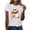 VKOYWKM-ERW17-White, variant on VKOYWKM Women's Halloween Print Tees Ghost Graphic Tees Short Sleeve Loose Fit Crew Neck Halloween Party Tshirt Casual Lightweight Spooky T-Shirt