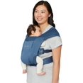 thumbnail image 1 of Embrace Cozy Newborn Essentials - Envoltura portabebés (7-25 libras), malla de aire suave, azul, 1 of 5