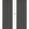thumbnail image 4 of Uforic 9x4 FT Outdoor Storage Shed with Acrylic Windows, Secure Access Lock for Bike Garden Patio Dark Gray, 4 of 9
