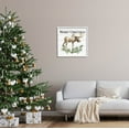 thumbnail image 2 of Stupell Industries Merry Christmas Moose Laurel Graphic Art White Framed Art Print Wall Art, Design by Carol Robinson, 2 of 7