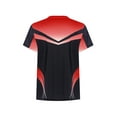 thumbnail image 2 of RUNQHUI T-shirt à Manches Courtes pour Garçons Respirant pour Sport Actif Rouge 6, 2 of 5