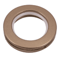 thumbnail image 5 of 100 Pack Curtain Grommet, Inner Diameter 43mm Curtain Rings Nanoscale Low Noise Roman Ring (Coffee), 5 of 6