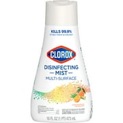 Clorox Disinfectant Mist Refill, Multi-Surface Spray, Lemongrass Mandarin, 16 fl oz