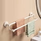 thumbnail image 5 of Toallero de Baño de Dos Postes: Toallero de Acero Inoxidable Utilizado en el Baño. Toallero de Pared de Dos Postes Resistente, 5 of 5