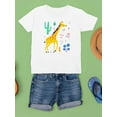 thumbnail image 3 of Doodle Style Giraffe T-Shirt Juniors -Image by Shutterstock,  Large, 3 of 4
