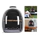 thumbnail image 5 of Jaula para pájaros, mochila transpirable para exteriores, bolsa de transporte para loros Negro, 5 of 6