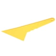 thumbnail image 3 of 2x Plastic Yellow Auto Car Window Sticker Film Scraper Squeegee Cleaning Tool 23.6X12.3cm & 10.5X9.5cm, 3 of 10