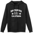 thumbnail image 1 of Sudadera con capucha de estilo vintage de San Francisco, California, 1849, 52% algodón, 48% poliéster, para hombre y mujer, 1 of 5