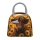 thumbnail image 1 of Balery Cute Cow Sunflower Field Bolsa de Almuerzo para Mujeres, Caja de Almuerzo, Bolsa de Almuerzo Pequeña Impermeable, Tote de Almuerzo Reutilizable con Gran Capacidad, 1 of 6