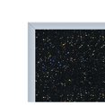 thumbnail image 6 of Ghent Manufacturing GHEATR47CF Recycled Bulletin Board, 87.91 x 48.5 in., Confetti Surface, Satin Aluminum Frame, 6 of 6