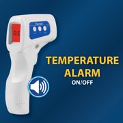Veridian Healthcare Non-Contact Infrared Thermometer Accurate for Adults & Children, Fever Indicator