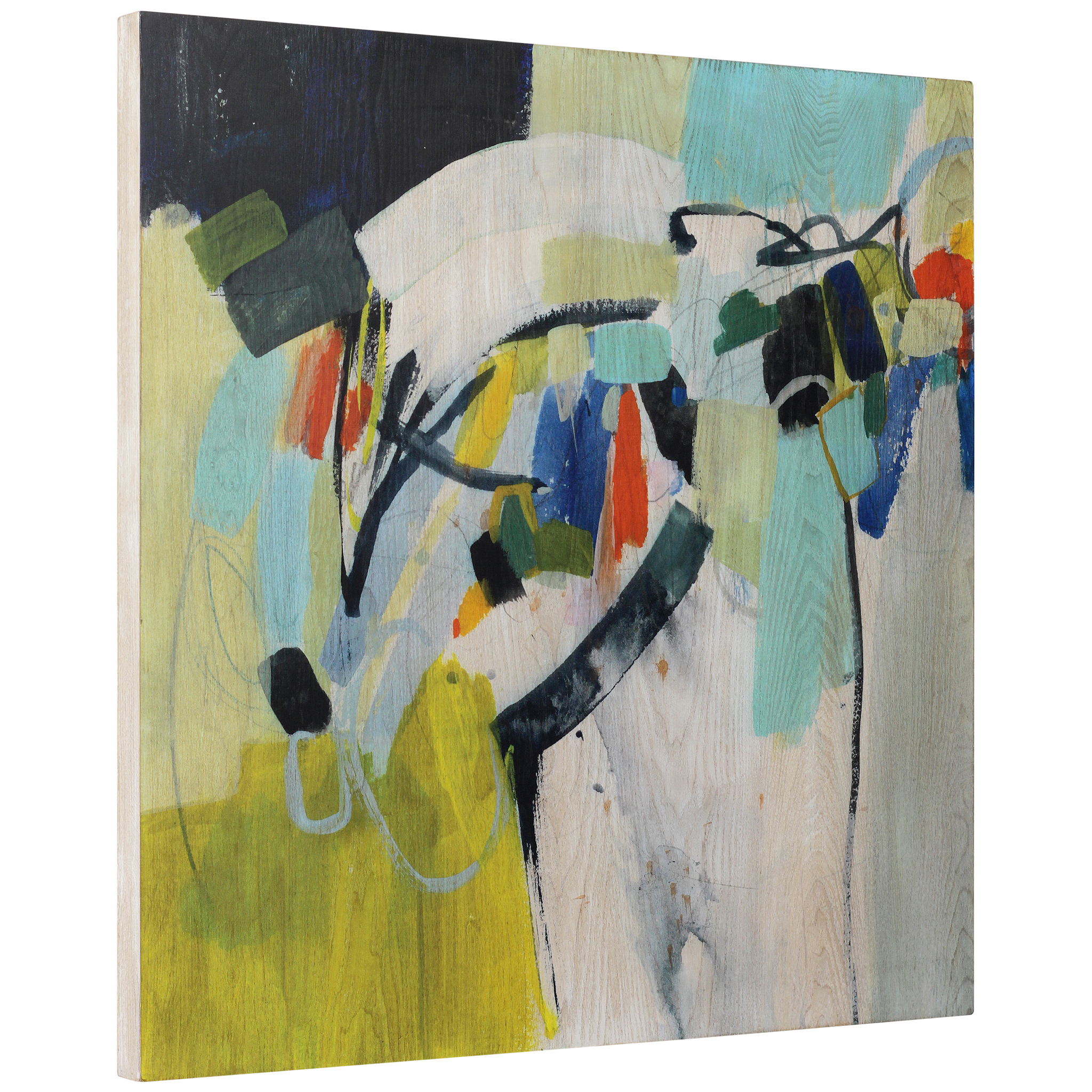 Empire Art Scarborough Fair I & II Abstract Painting, Set of 2