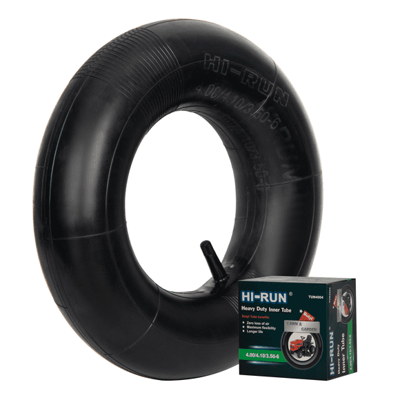 Hi-Run 4.00/4.10/3.50-6 Butyl Inner Tube TR13 for Lawn Mower & Wheelbarrow Tire