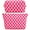 Knitting-Pink, variant on Fammart 2 Pieces Travel Makeup Bag, Checkered Cosmetic Bag Make Up Organizer Case for Women, Small Toiletry Bag Skincare Pouch for Toiletries Accessories Brushes