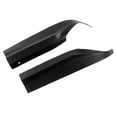 thumbnail image 5 of Ikon Motorsports 2PCS Rear Bumper Lip Diffuser Corner Apron Spats Added on Bodykit Replacement Compatible With 2018-2022 Honda Accord PP Polypropylene IKON V2 Style Unpainted Black, 5 of 8