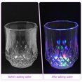 thumbnail image 3 of 2 vasos iluminados con luz LED, copas de vino brillantes, vasos parpadeantes con forma de piña., 3 of 5