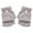 Gray, variant on A Pair of Gloves Brown Polyester Besufy Women Winter Warmer Gloves Coral Fleece Hand Wrist Fingerless Mitten
