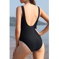 thumbnail image 2 of Trajes De Baño De Una Pieza para Mujer Traje De Baño Atlético Trajes De Baño De Entrenamiento Negro G Negro G Xishao ropa, 2 of 2