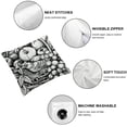 thumbnail image 6 of nygtbtfer Throw Pillow Covers, Couch Pillows Covers, Pack of 2 Throw Pillow Covers, Abstract Fruit Flower, Throw Pillow Covers for Couch, Pillow Covers White, 6 of 7