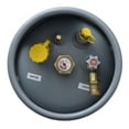thumbnail image 3 of Flame King Empty Steel Forklift Propane Tank with Built-in Gauge, Rugged-Designed, 43.5 lbs, 3 of 7