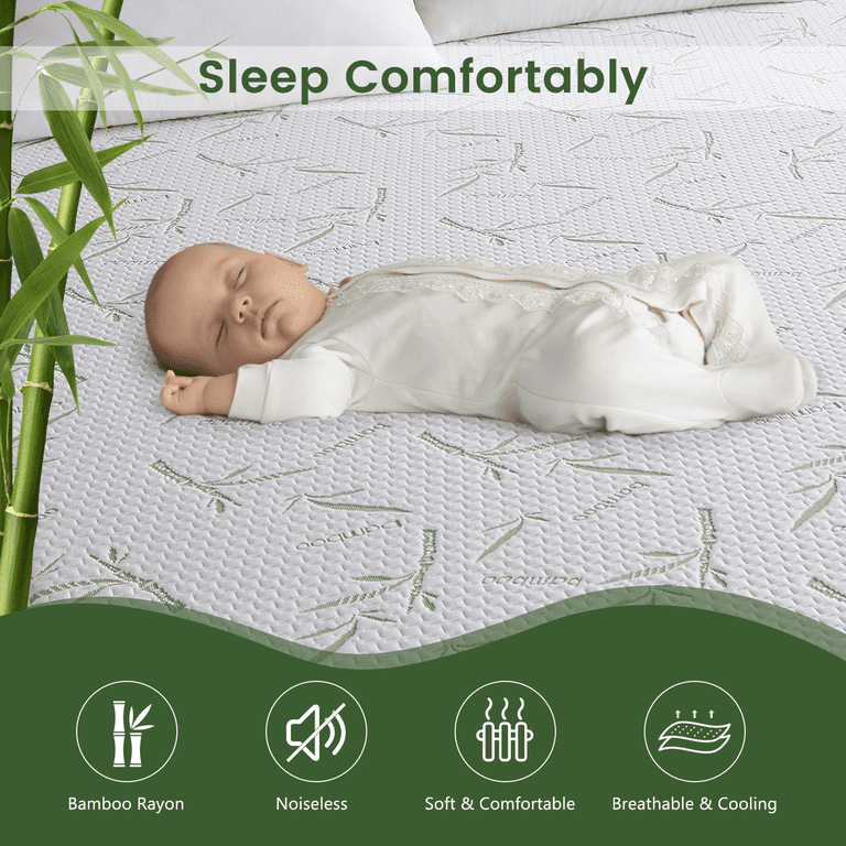 GPED King Waterproof Mattress Protector, Bamboo Cooling photo 7